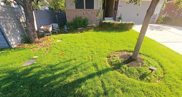 landscape stone work in hutto, texas