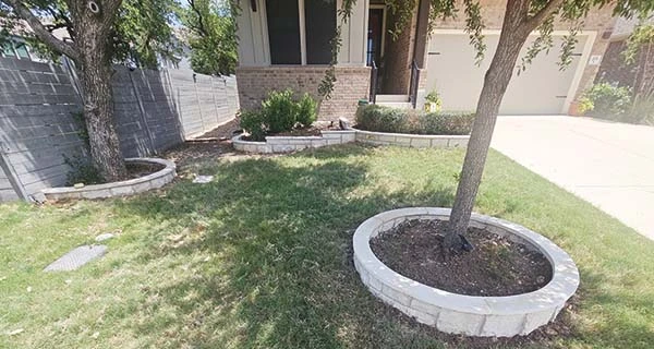 finished stone work in hutto, texas